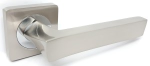 Ручка дверная KEDR R08-157 SN CP (сатин/хром)